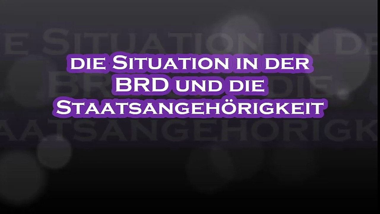 BRiD Rechtliche Situation und Staatsangehörigkeit Aktualisierung