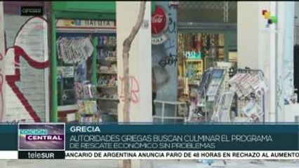 Grecia: anuncia gob. nuevo plan económico independiente de la Troika