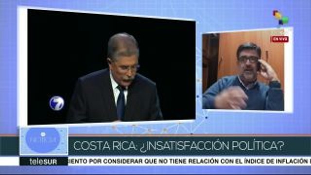 Acuña: En Costa Rica hay una ruptura del orden político tradicional