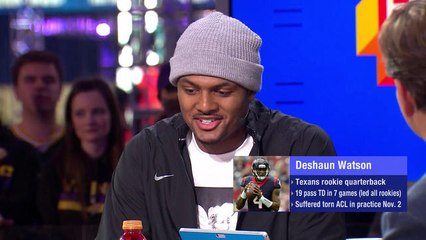 Deshaun Watson: I would vote Alvin Kamara for Offensive Rookie of the Year