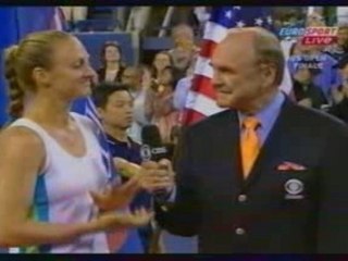 Discours Mary PierceUS Open 2005