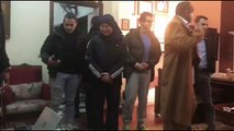 لحظة القبض علي عناصر إجرامية وراء السطو المسلح علي سكان القاهرة الجديدة