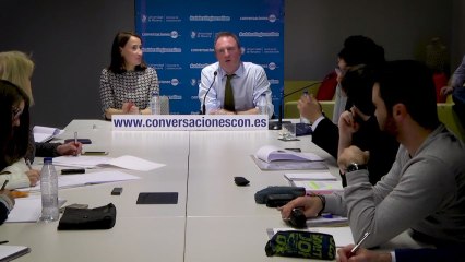 James Harding en Madrid