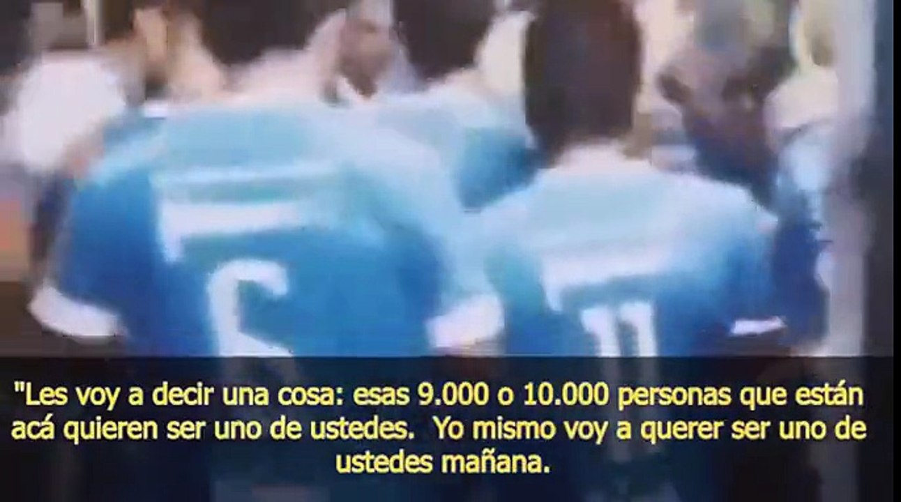 Arrepiante palestra de Aimar (vídeo)