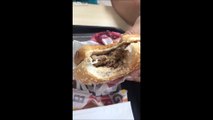 Cette vidéo a de quoi réjouir la chaîne Mc Donalds et ternir considérablement la réputation de son principal concurrent Burger King