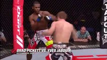 Brad Pickett acaba com adversário e comemora de forma hilária