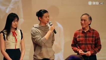 霍尊《花落梦深处》20170417上海电影首映礼