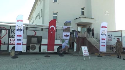 Afrin'deki Mehmetçik İçin Kanlarını Bağışladılar