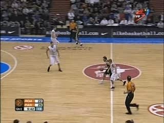 Euroleague Roanne - Panathinaïkos part 3 sur 6