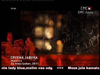 Crvena jabuka - Mjeseče