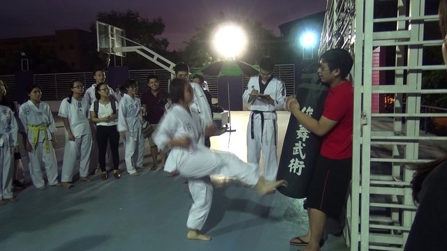 CLB Taekwondo ĐH Thăng Long thứ 5 23-6-2016 sinh nhật 7 tuổi của clb 00016