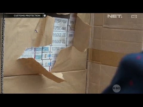 Petugas Bea Cukai Amankan Ribuan Bungkus Rokok Ilegal yang Diselundupkan - Custom Protection