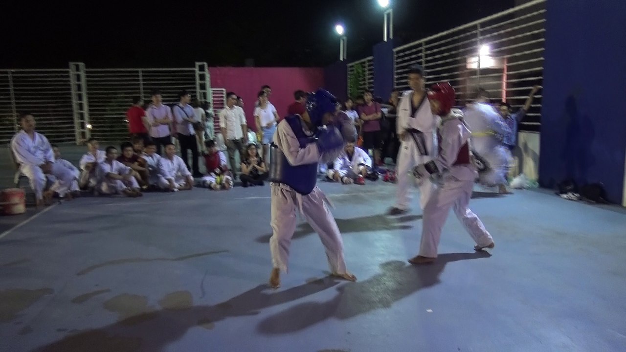 CLB Taekwondo ĐH Thăng Long thứ 5 23-6-2016 sinh nhật 7 tuổi của clb 00028