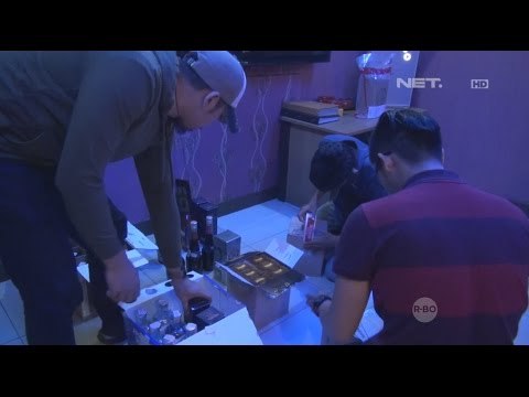 Penggeledahan Penjualan Minuman Beralkohol Tak Berizin - Customs Protection