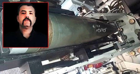 Afrin'e Ateşlenen Top Mermisinde İsmi Yazıyordu, Babası Kurşun Yağmuruna Tutuldu