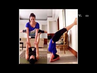 Entertainment News - Acro yoga olahraga Olla Ramlan