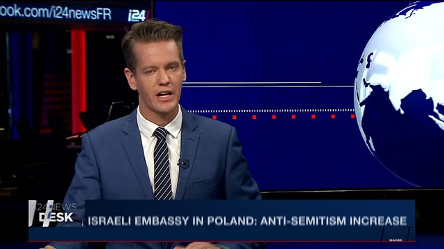 i24NEWS DESK | Israeli embassy in Poland: anti-semitism increase | Friday, February 2nd 2018