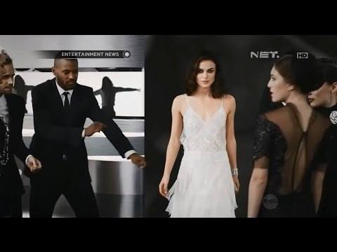 Behind The Scenes photoshoot Keira Knightley