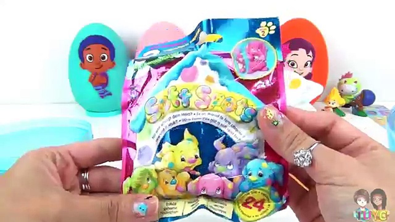 Nick Jr. Bubble Guppies Play Doh Egg Toy Surprises Dailymotion Video