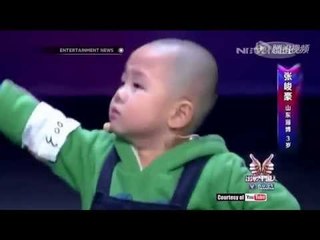 Bayi 3tahun pikat hati dewan juri pencarian bakat
