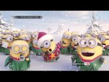 Sambut Natal Minions bernyanyi Jinggle Bells