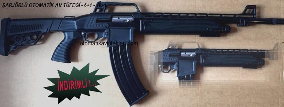 Şarjörlü Otomatik Av Tüfeği Deneme Atışları