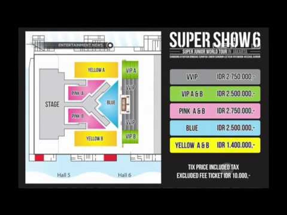 Super Show 6 akan Digelar di Jakarta