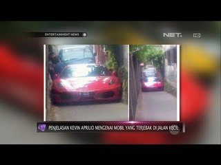 Penjelasan Kevin Aprilio Mengenai Mobilnya yang Terjebak di Jalan Kecil