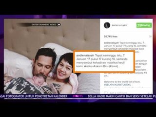 Andin Umumkan Kelahiran Putra Pertamanya