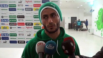 Bursasporlu futbolcular 1 puanı değerlendirdi