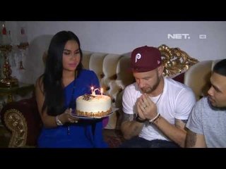 Entertainment News - Melanie Ricardo memberikan kejutan ultah untuk suami