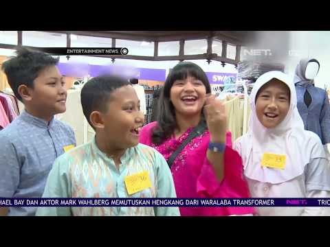 Amel Carla Ajak Anak Yatim Belanja Baju Lebaran