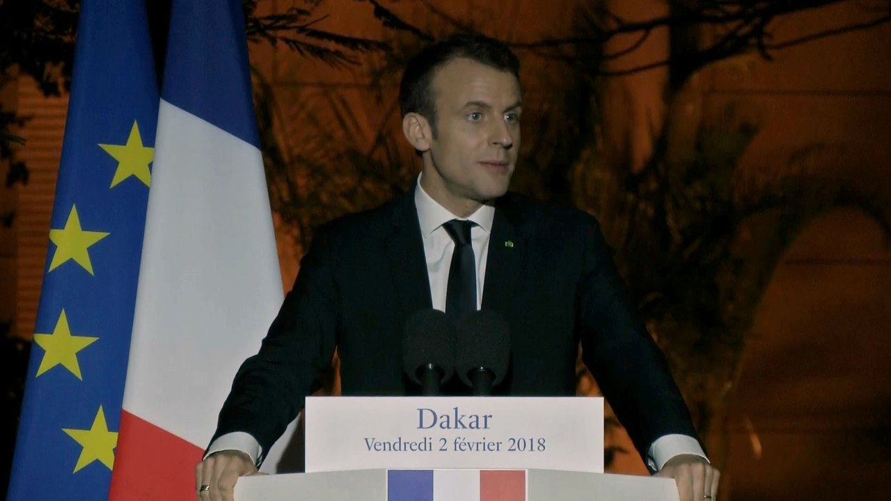 Discours à la communauté française de Dakar