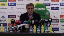 Bursaspor-Beşiktaş maçının ardından - Şenol Güneş - BURSA