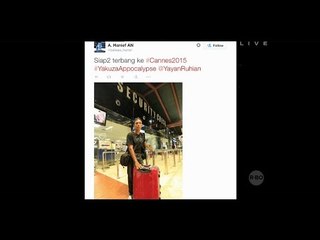 Yayan Ruhian Berangkat ke Cannes Film Festival 2015