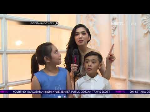 Tradisi Natal Angel Karamoy Lakukan Sesi Pemotretan Bersama Buah Hati