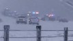 Snowy Crash Involving 32 Vehicles Clogs Interstate 94 Near Rogers