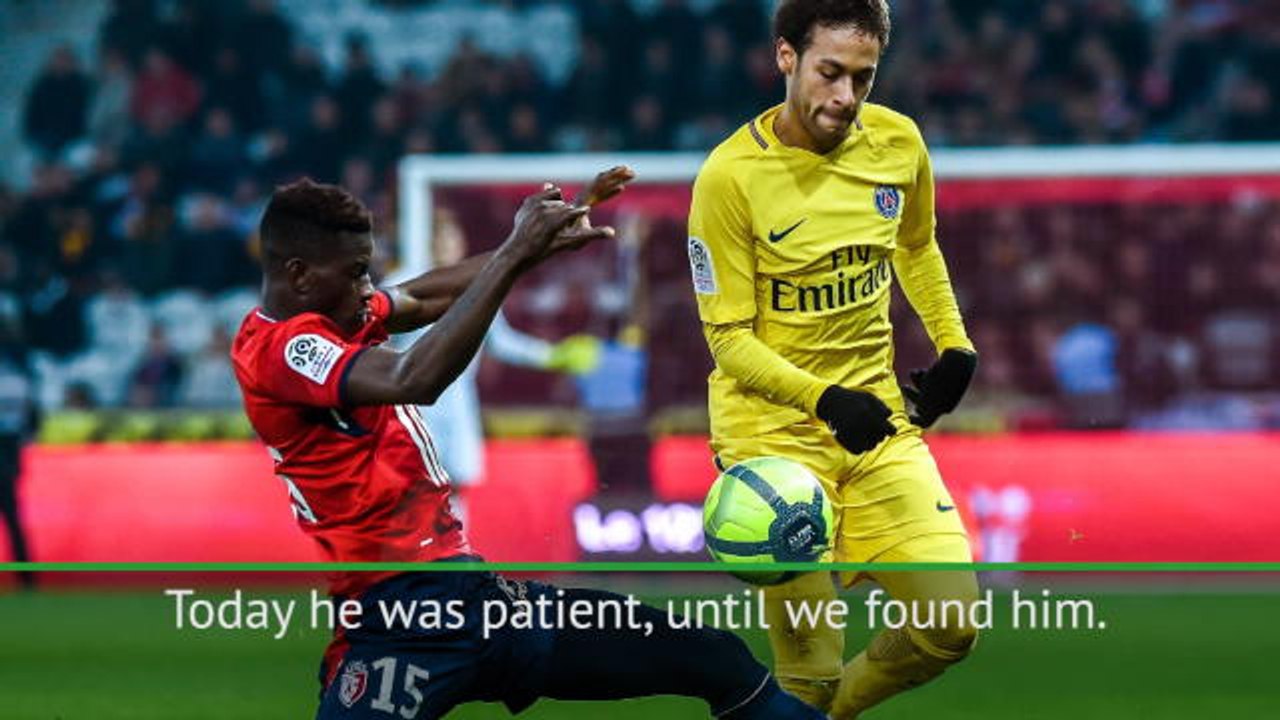 Clever Neymar stayed patient to score - Emery