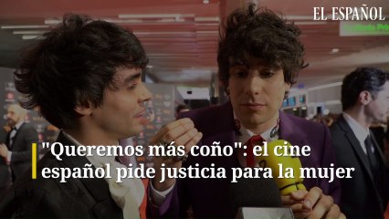 "Queremos más coño": el cine español pide justicia para la mujer