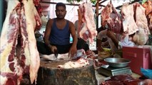 Beef Market |Beef Market | Muslim Bazar Cow Meat Processing Dhaka Bangladesh