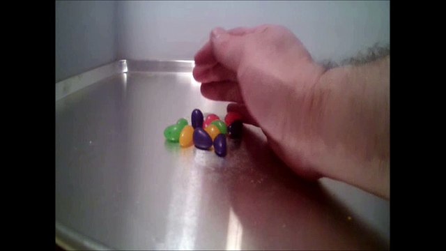 CRUSHED IT. JELLY BEAN EGGS CANDY.VICTOR PIZZEY FELECIA187,FROM RED DEER ALBERTA CANADA. I AM CANADIAN.