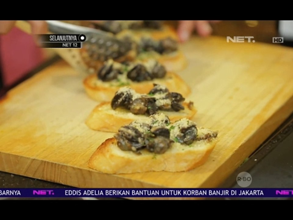 Cooking With Chef Norman : Menu Escargot