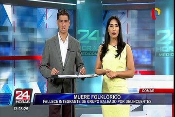 Fallece integrante de grupo folklórico baleado por delincuentes en Comas