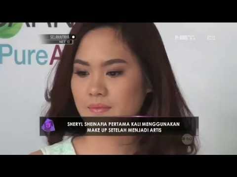 Sheryl Shenafia Pertama Kali Menggunakan Make Up Setelah Menjadi Artis