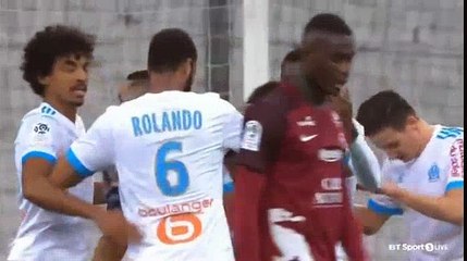 Kostantinos Mitroglou Goal HD - Marseille	6-1	Metz 02.02.2018