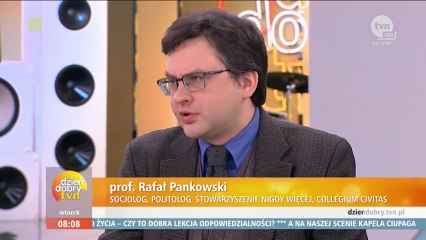 Rafał Pankowski (NIGDY WIĘCEJ), Dorota Wellman, Marcin Prokop, Marek Migalski o neonazizmie, 23.1.18