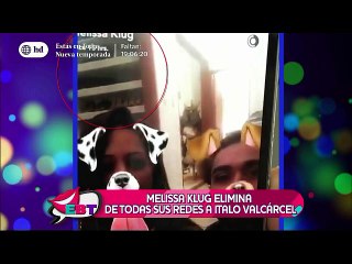 Tras terminar con Italo, Melissa Klug toma drástica decisión en su vida