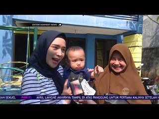 Kaditha Ayu Antar Sang Anak Suntik Vaksin