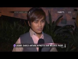 Magician Deni Darko suka dengan melukis pasir