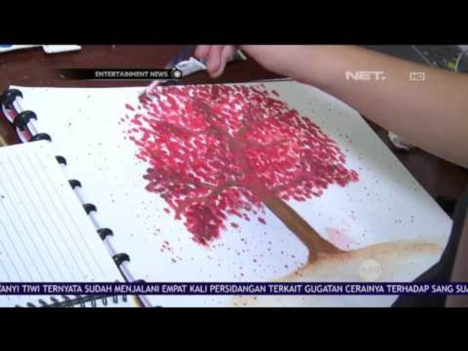 Yuk Intip Bakat Melukis Amel Carla